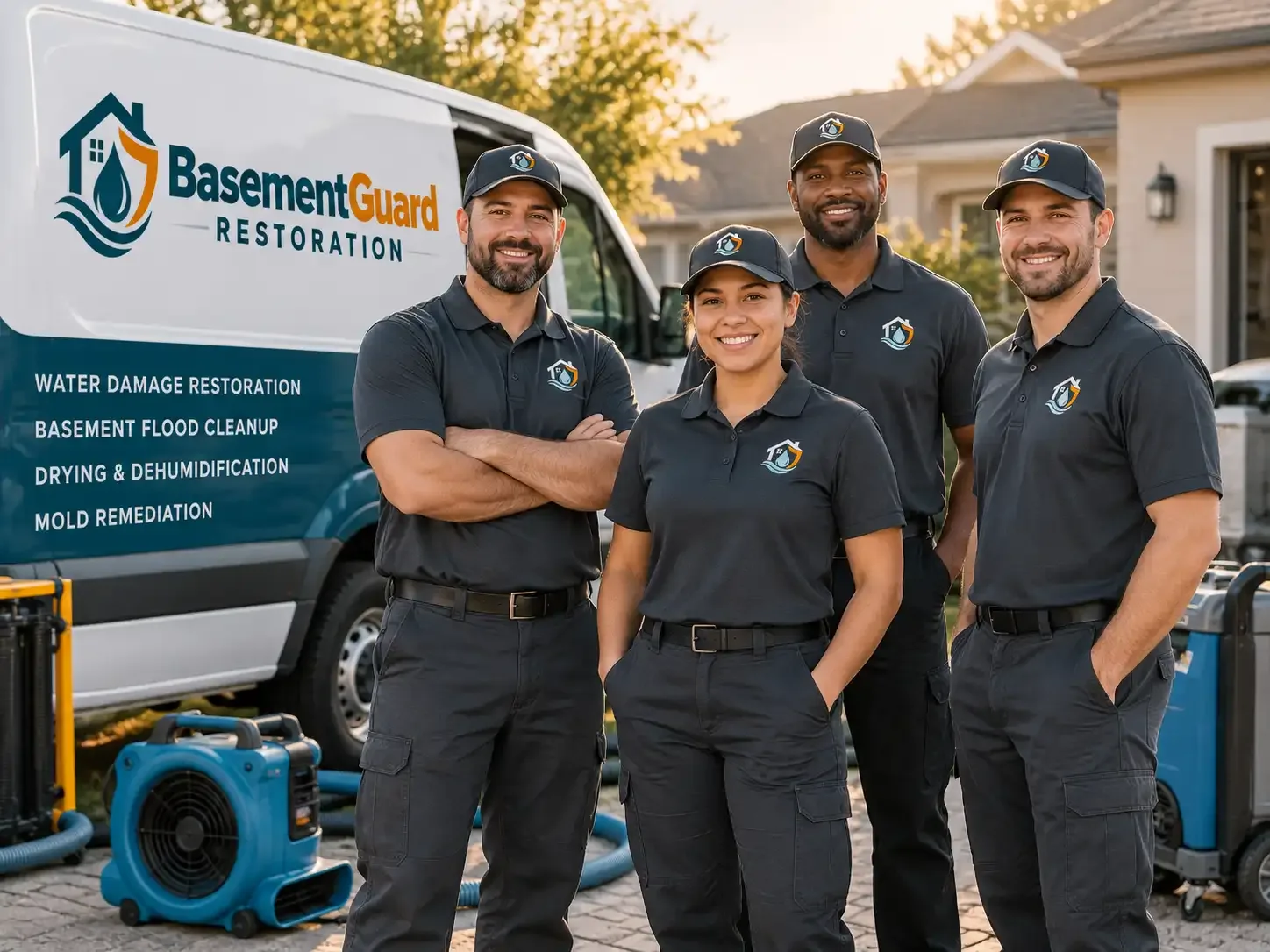 Basement Water Damage Restoration company in Coldwater, KS